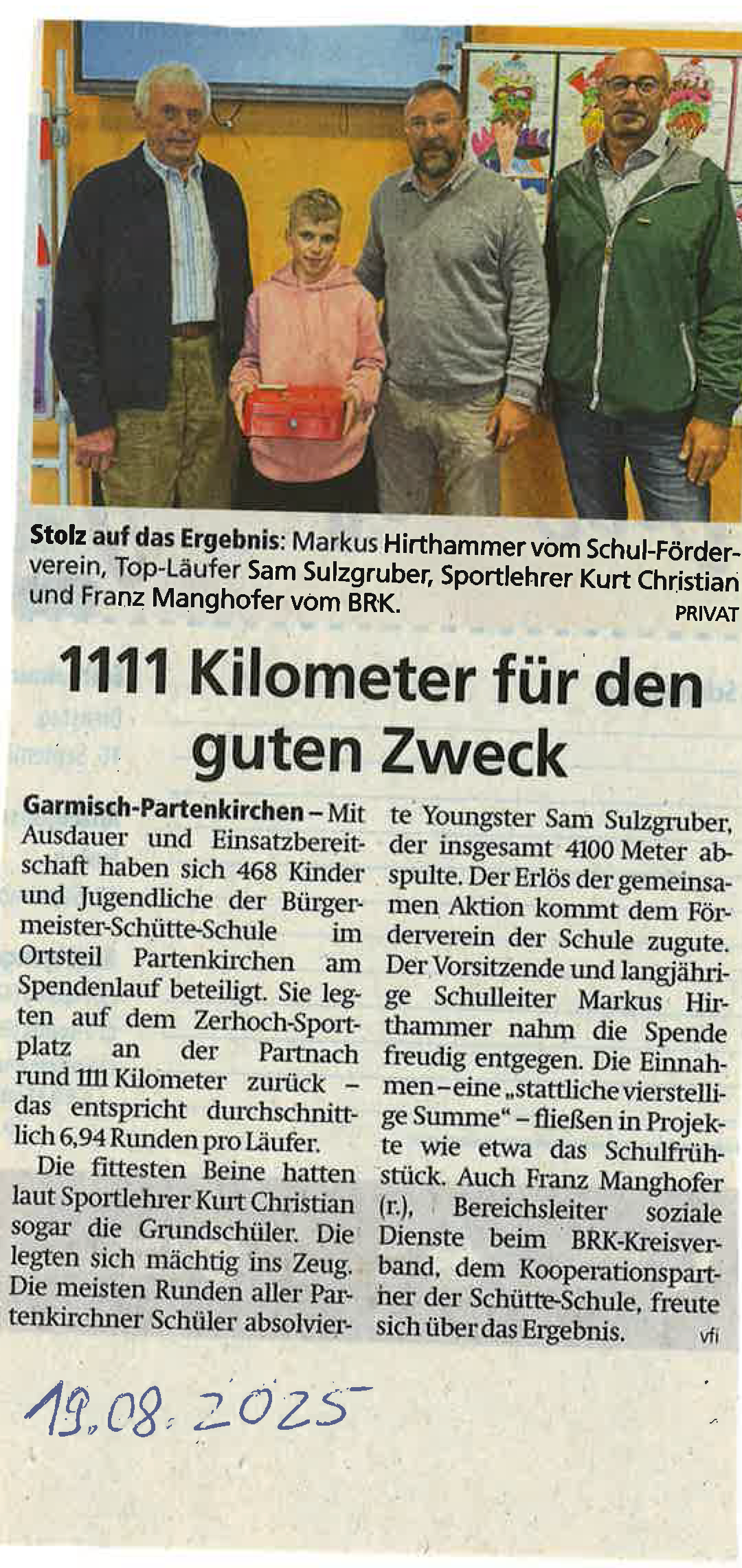 Spendenlauf